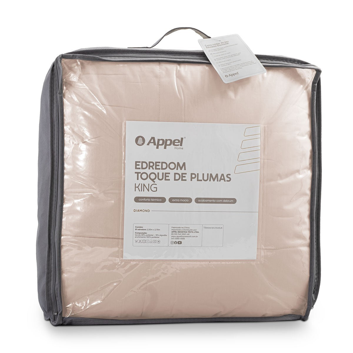 Edredom Casal Toque de Plumas Diamond / Queen / King