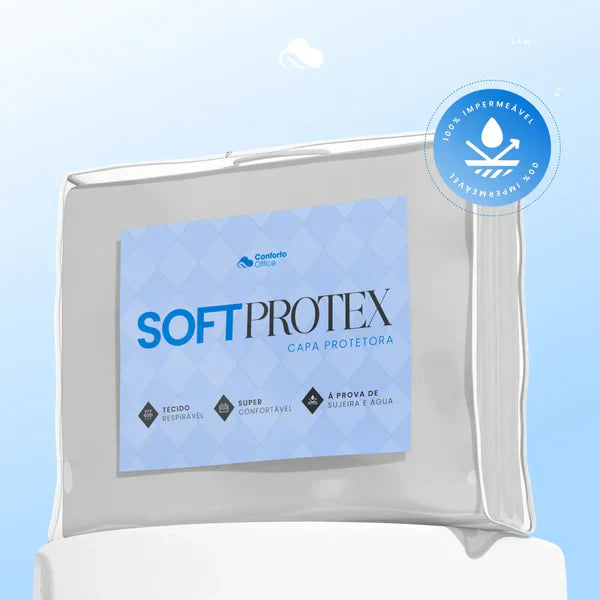 Protetor de Colchão Impermeável com Elástico
