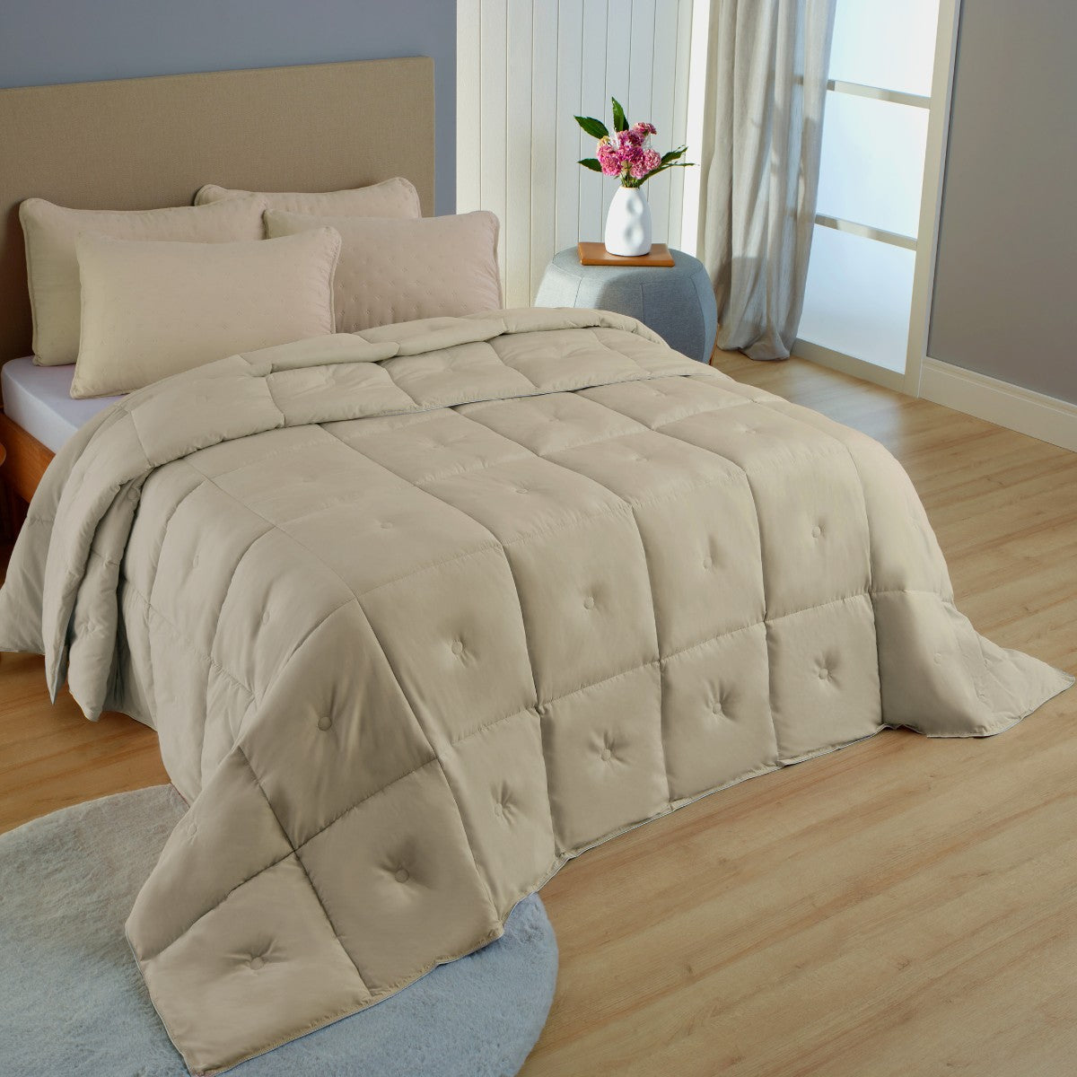 Edredom Casal Toque de Plumas Diamond / Queen / King